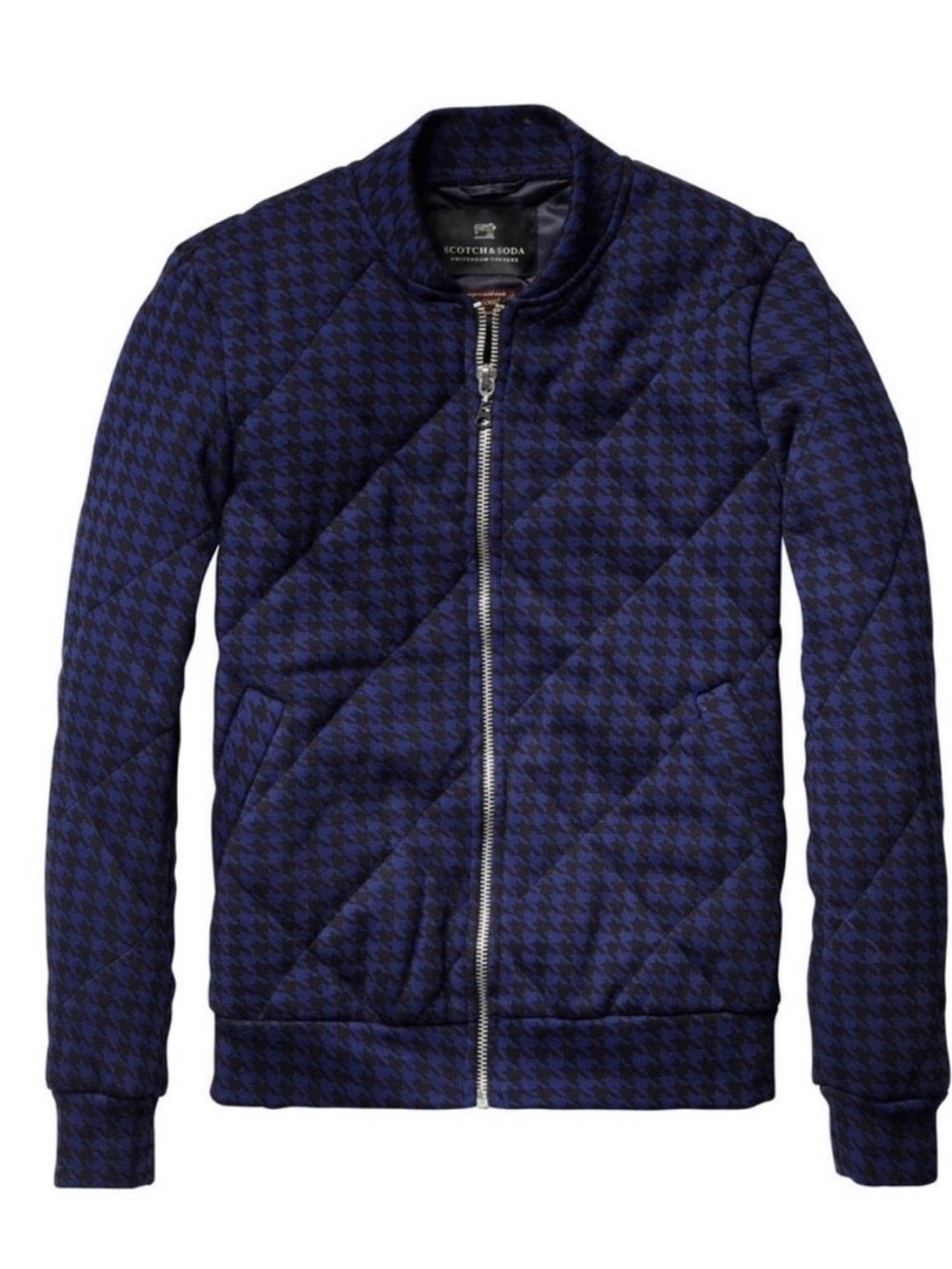 Scotch and Soda Quilted bomber jacket